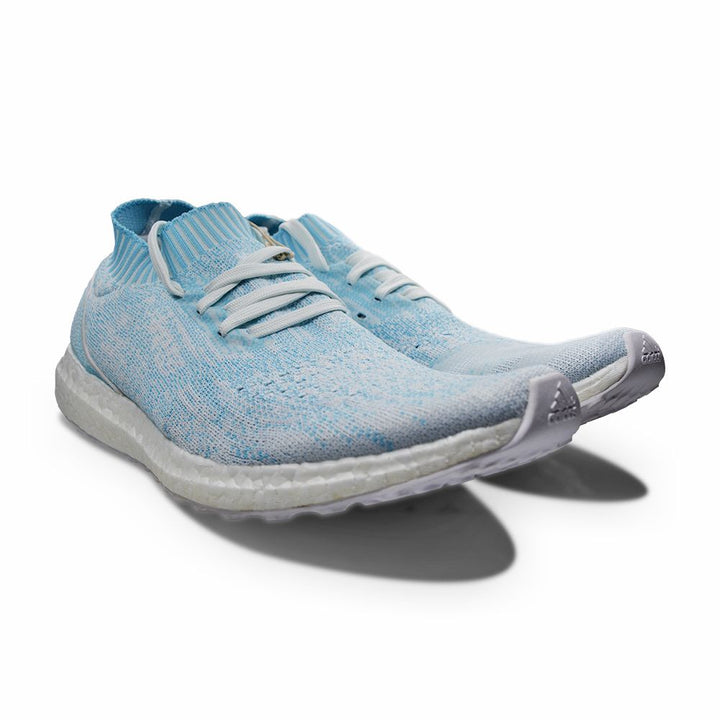 Mens Adidas Ultra BOOST Uncaged Parley - CP9686 - Blue White Trainers