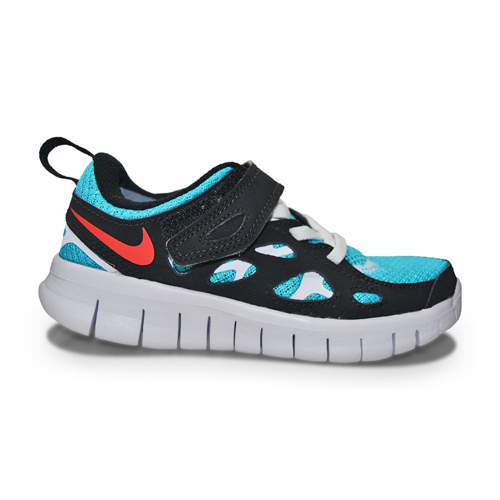Infants Nike Free Run (TDV) 443744 460 Turquoise Blue
