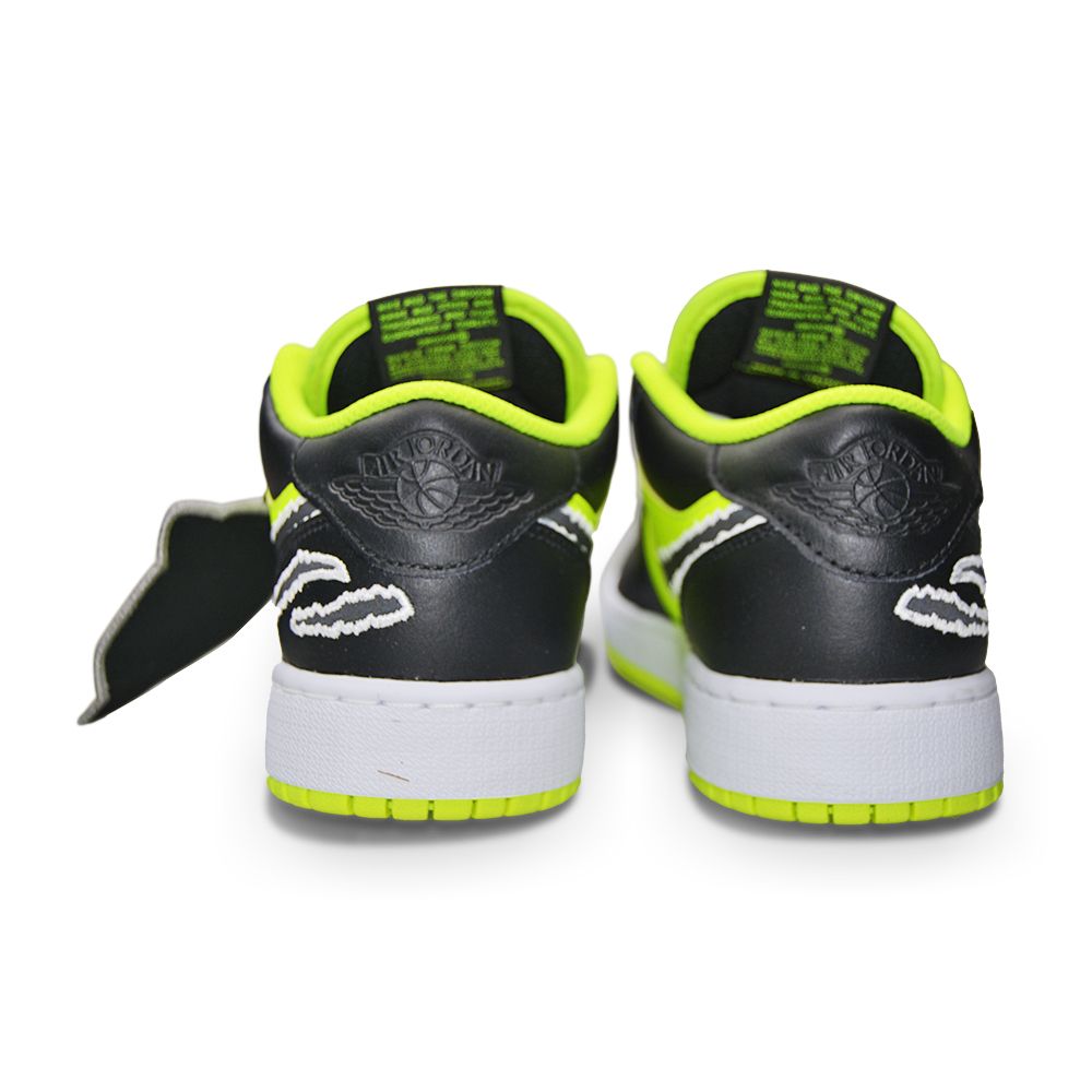 Juniors Nike Air Jordan 1 Low SE (GS) "Black Cats"