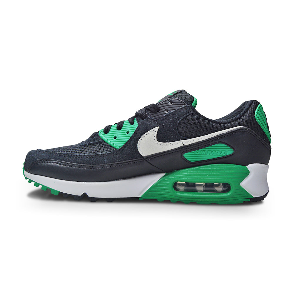 NIKE Air Max 90 Men's Black White Stadium Green