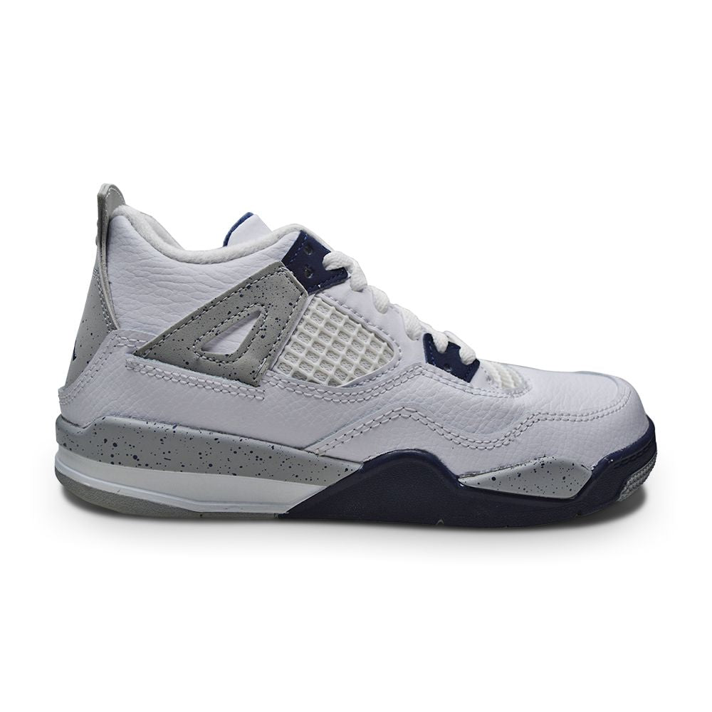 Kids Nike Jordan Retro (PS) BQ7669 140 White Midnight Navy
