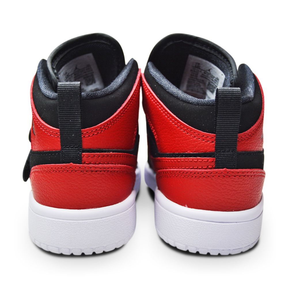 Kids Nike Sky Jordan 1 (PS) - BQ7197 001 - Black White Gym Red