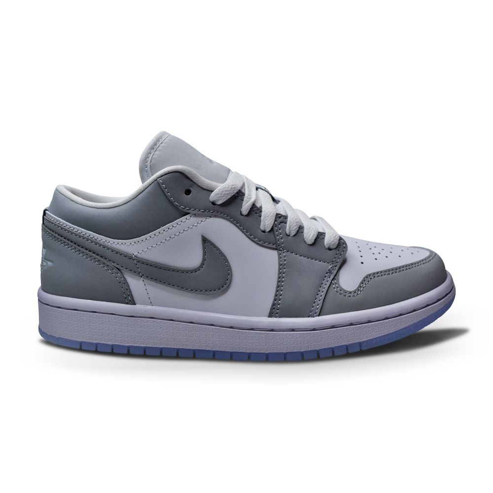 Women's Nike Air Jordan Low DC0774 105 White Wolf Grey Aluminium