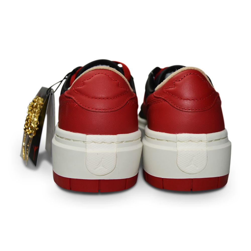 Women's Nike Air Jordan 1 Elevate Low SE - DQ1823 006 - Black Gym Red Sail