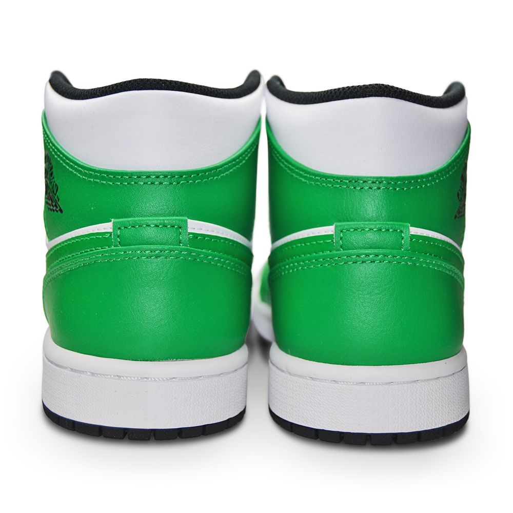 Mens Nike Air Jordan 1 Mid 'Lucky Green'