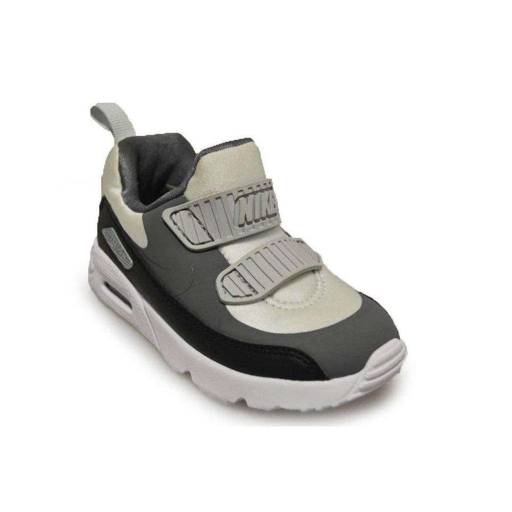 Infants Nike Air Max Tiny 90 (TD) - 881924 005 - Black Grey BNIB NO LID-Air Max, Free Run, Nike Brands, Toddlers (4-9.5)-Foot World UK
