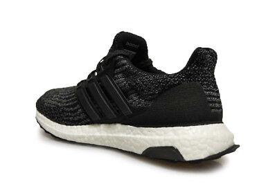 Juniors Adidas Ultra Boost 3.0 - BY2072 - Black White Grey Trainers-Junior-Adidas-sneakers Foot World