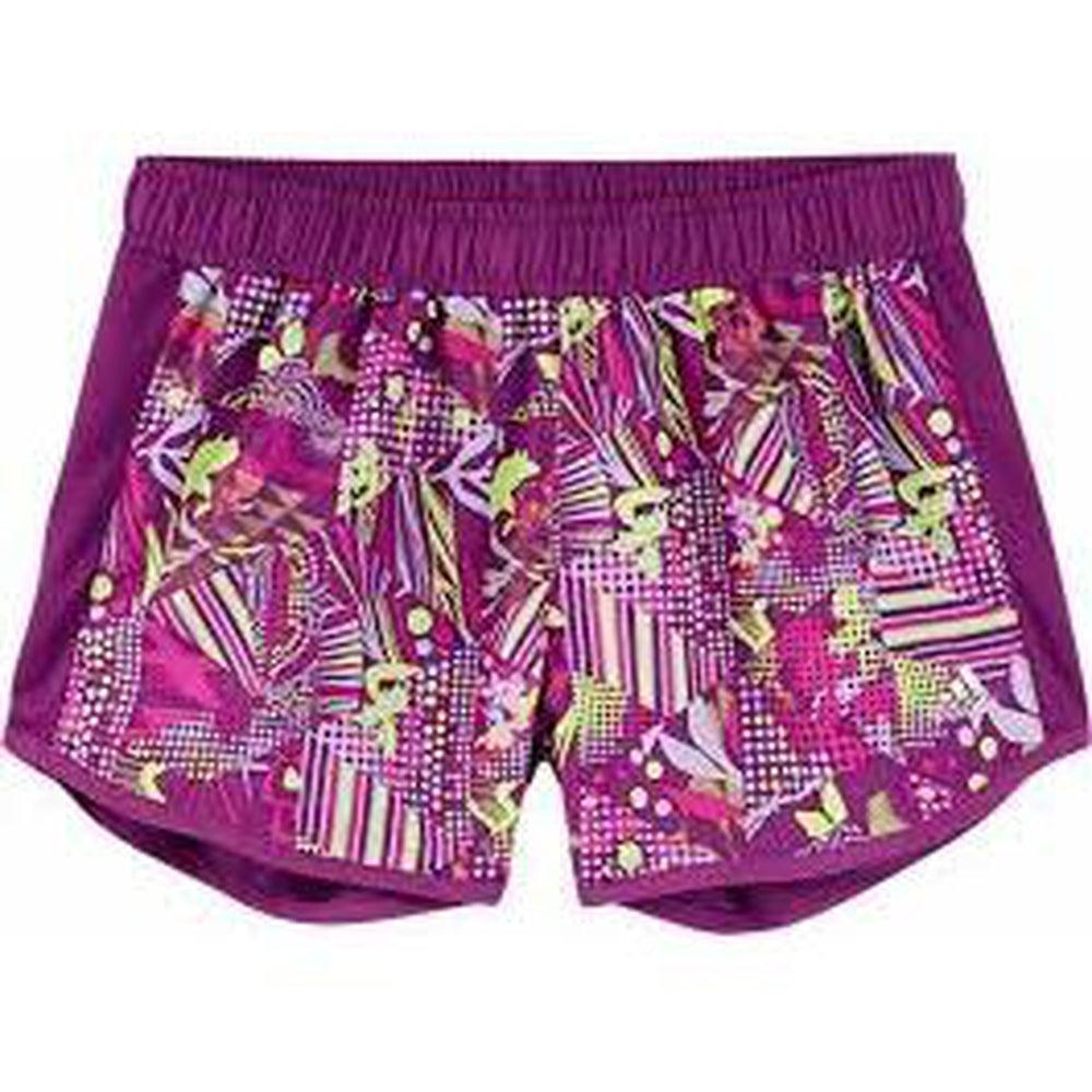 Juniors Adidas YG Prime Shorts - D87760 - Purple Yellow Pink-Adidas, Adidas Brands, Bottoms Clothing, Brands Kids, Brands50, Clothing Kids, Kids-Foot World UK