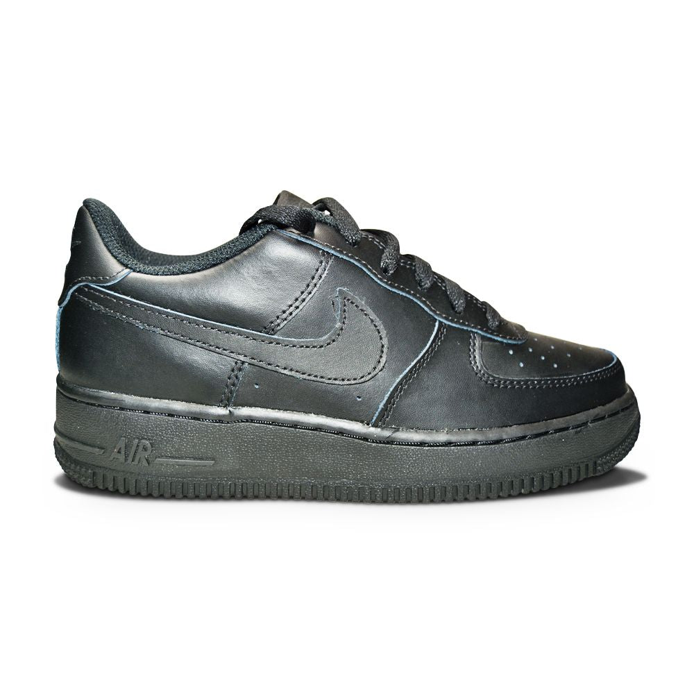 Juniors Nike Air Force LE (GS) DH2920 001 Black Black – Foot