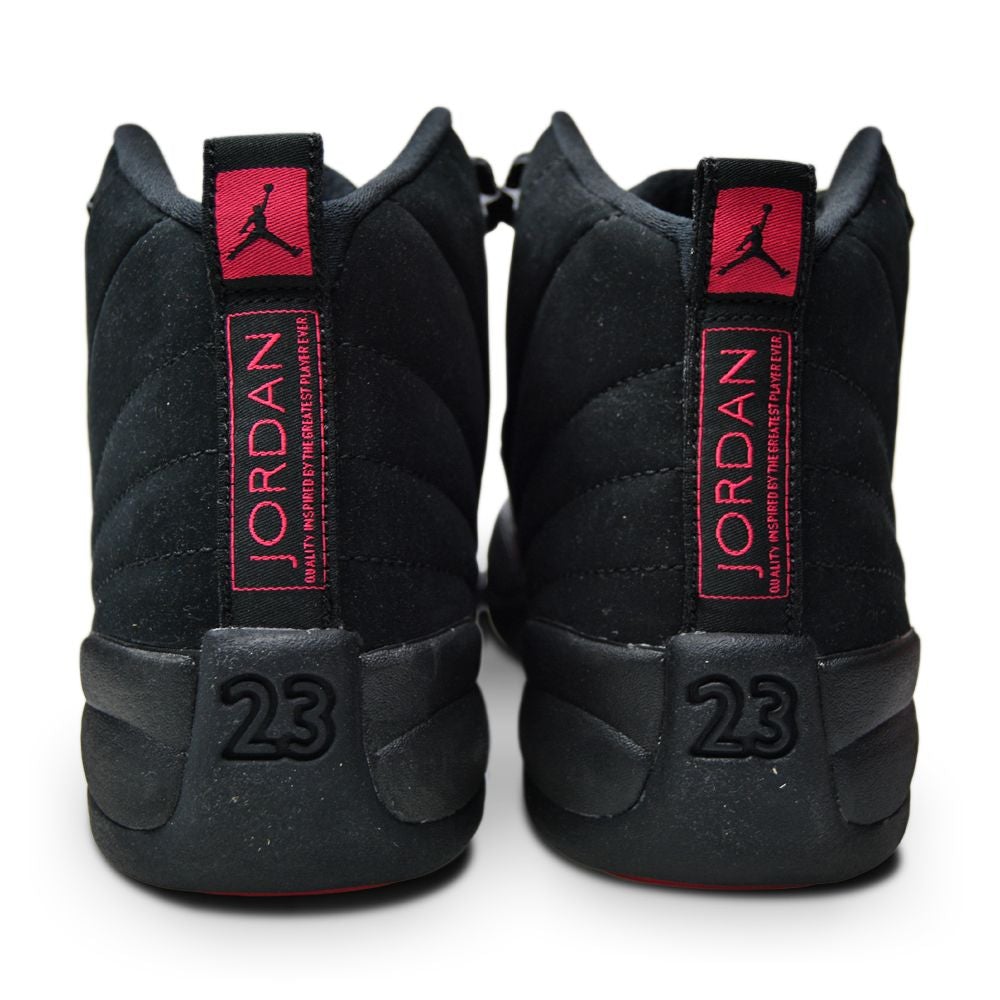 Juniors Nike Air Jordan 12 Retro - 510815 006 - Dark Grey Rush Pink-Juniors-Nike-826215707998-sneakers Foot World