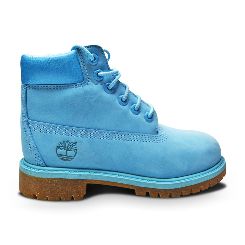 Juniors Timberland Premium 6 Inch Boot For Youths - 0A1R4G - Norse Blue-Kids-Timberland-191930552810-sneakers Foot World