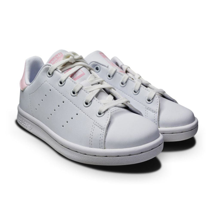 Kids Adidas Stan Smith C - GX7639 - White White Pink-Kids-Adidas-Stan Smith-sneakers Foot World