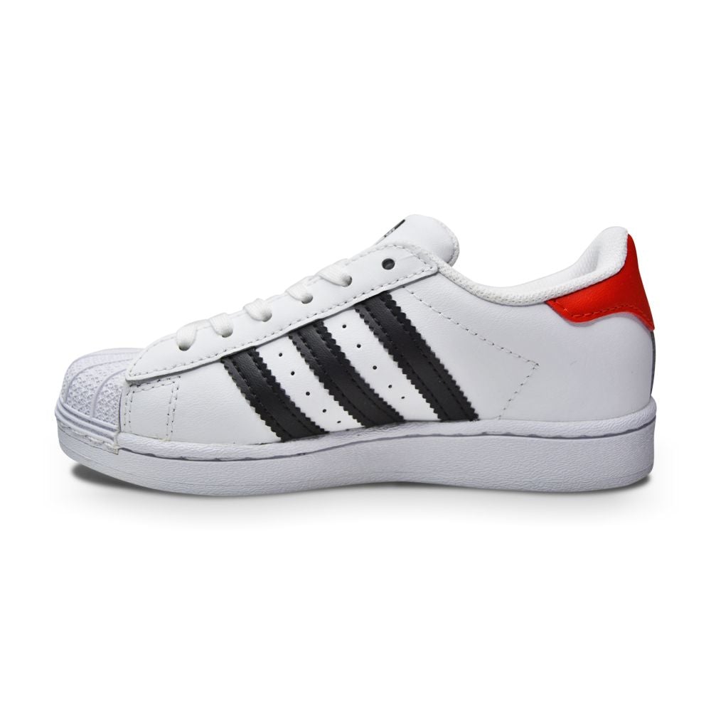 Kids Adidas Superstar C - FY4062 - White White Hirere-Kids-Adidas-Superstar-sneakers Foot World
