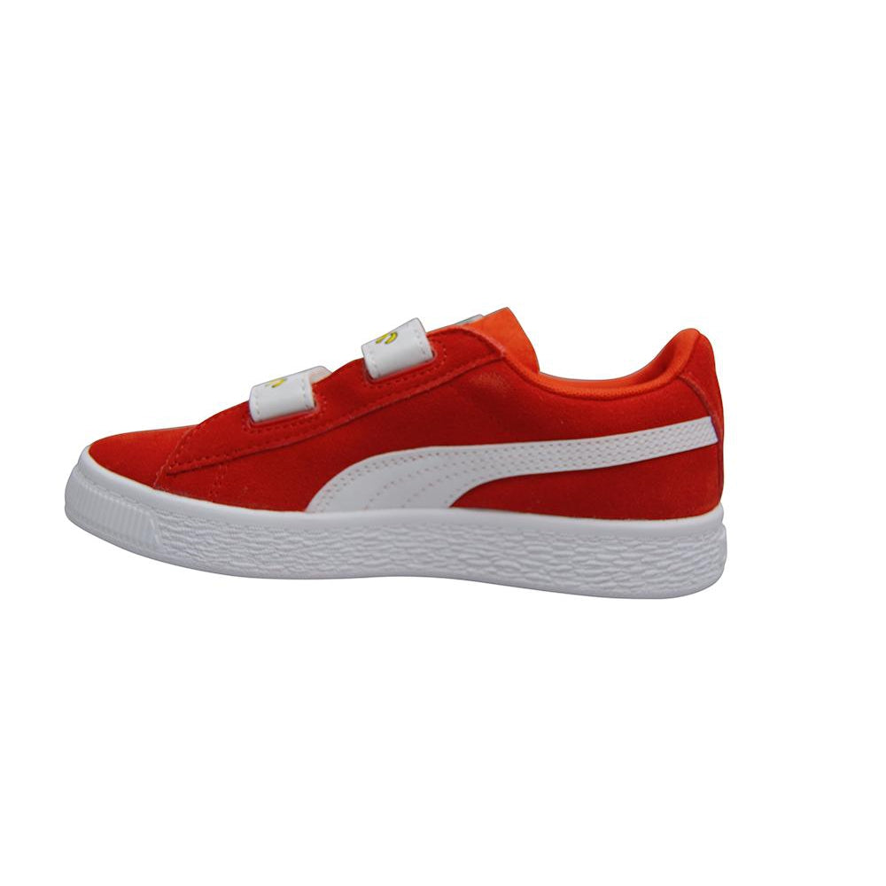 Kids Puma Minions Suede V PS - 36552801 - Red White-Kids (10-12.5), Puma-Foot World UK