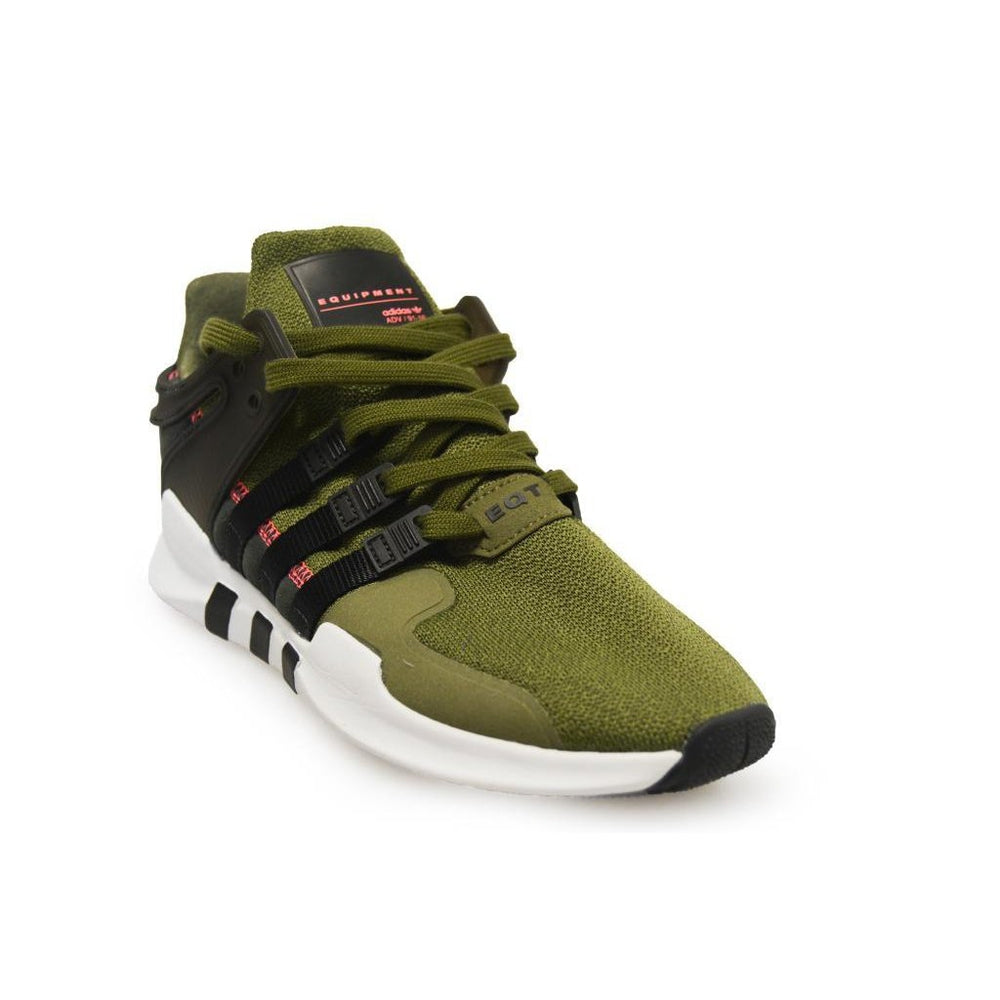 Mens Adidas Equipment Support ADV - S76961 - Green Black Trainers-Foot World UK