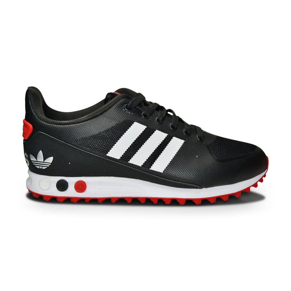 Mens Adidas LA Trainer II GW0887 CBlack FTWhite Scarle