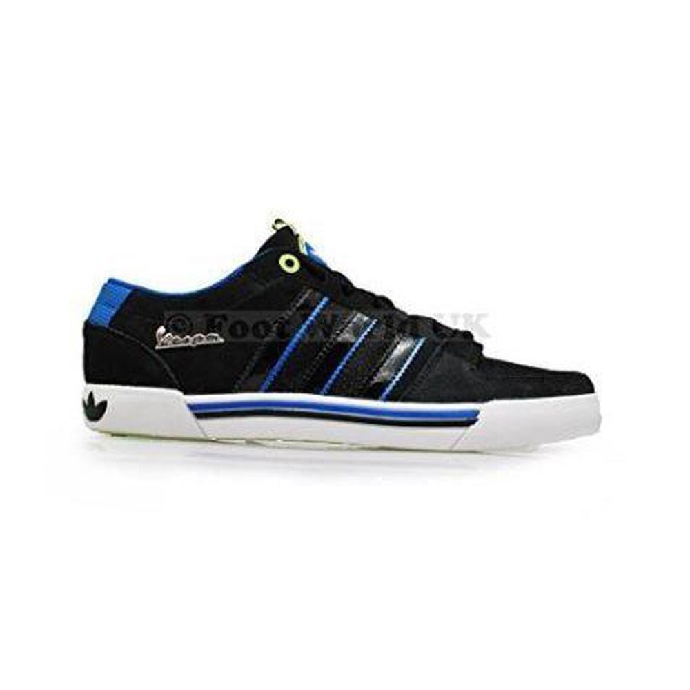 Mens Adidas Vespa LX lo Q22009 Black Satellite Blue Trainers