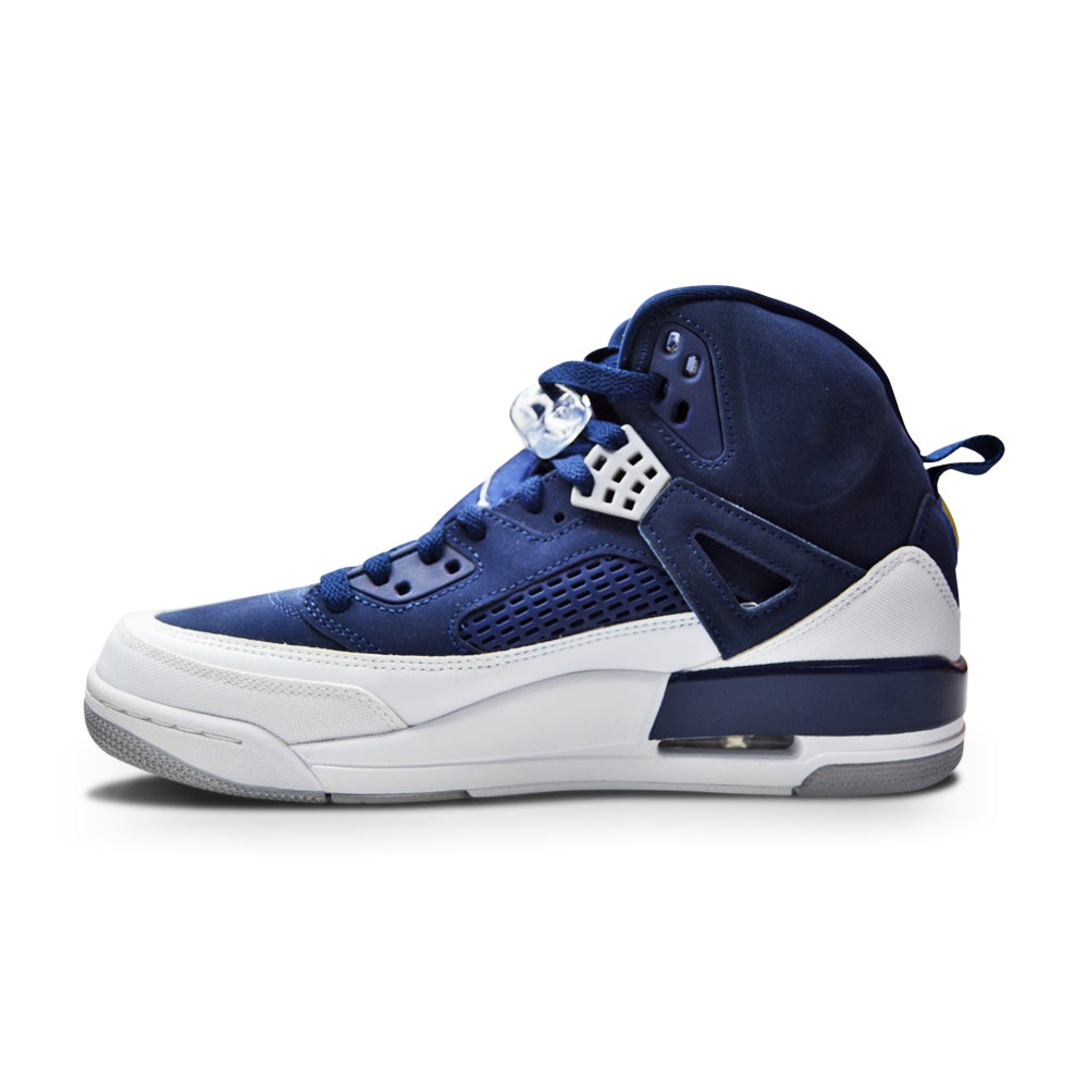 Mens Nike Air Jordan Spizike - 315371 406 - Midnight Navy White-Mens-Nike-sneakers Foot World