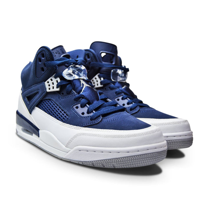Mens Nike Air Jordan Spizike - 315371 406 - Midnight Navy White-Mens-Nike-sneakers Foot World