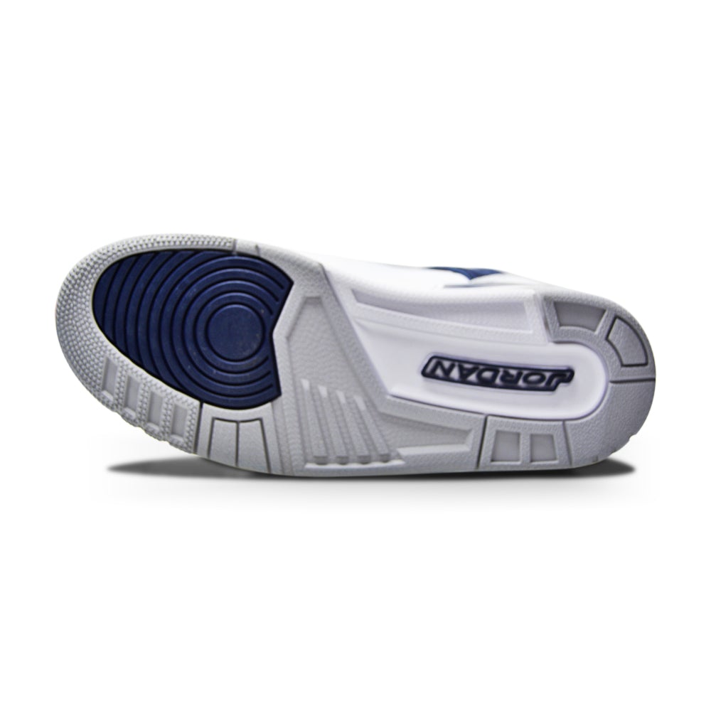 Mens Nike Air Jordan Spizike - 315371 406 - Midnight Navy White-Mens-Nike-sneakers Foot World