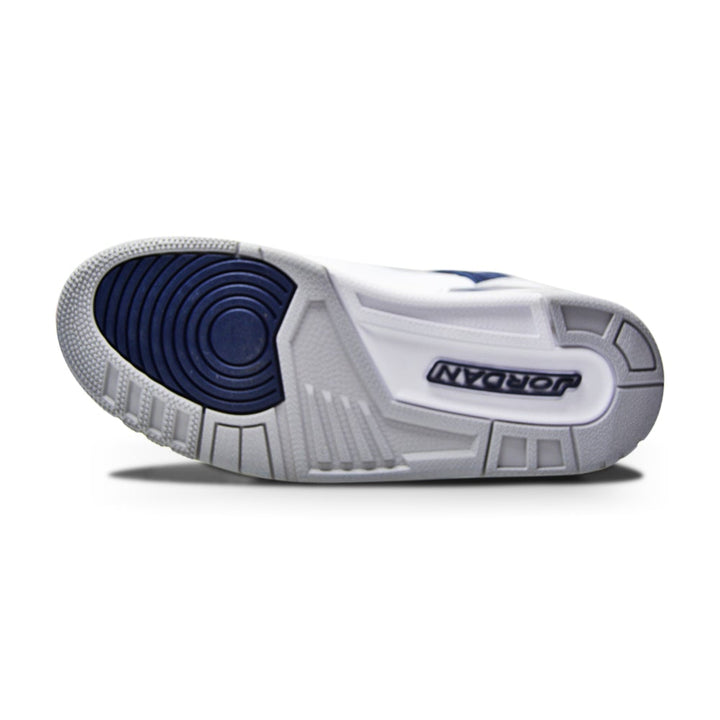 Mens Nike Air Jordan Spizike - 315371 406 - Midnight Navy White-Mens-Nike-sneakers Foot World