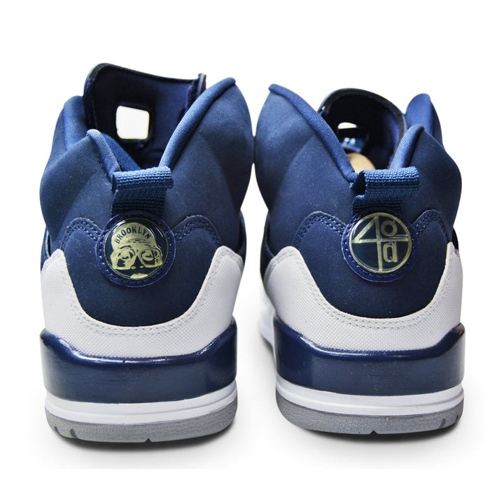 Mens Nike Air Jordan Spizike - 315371 406 - Midnight Navy White-Mens-Nike-sneakers Foot World