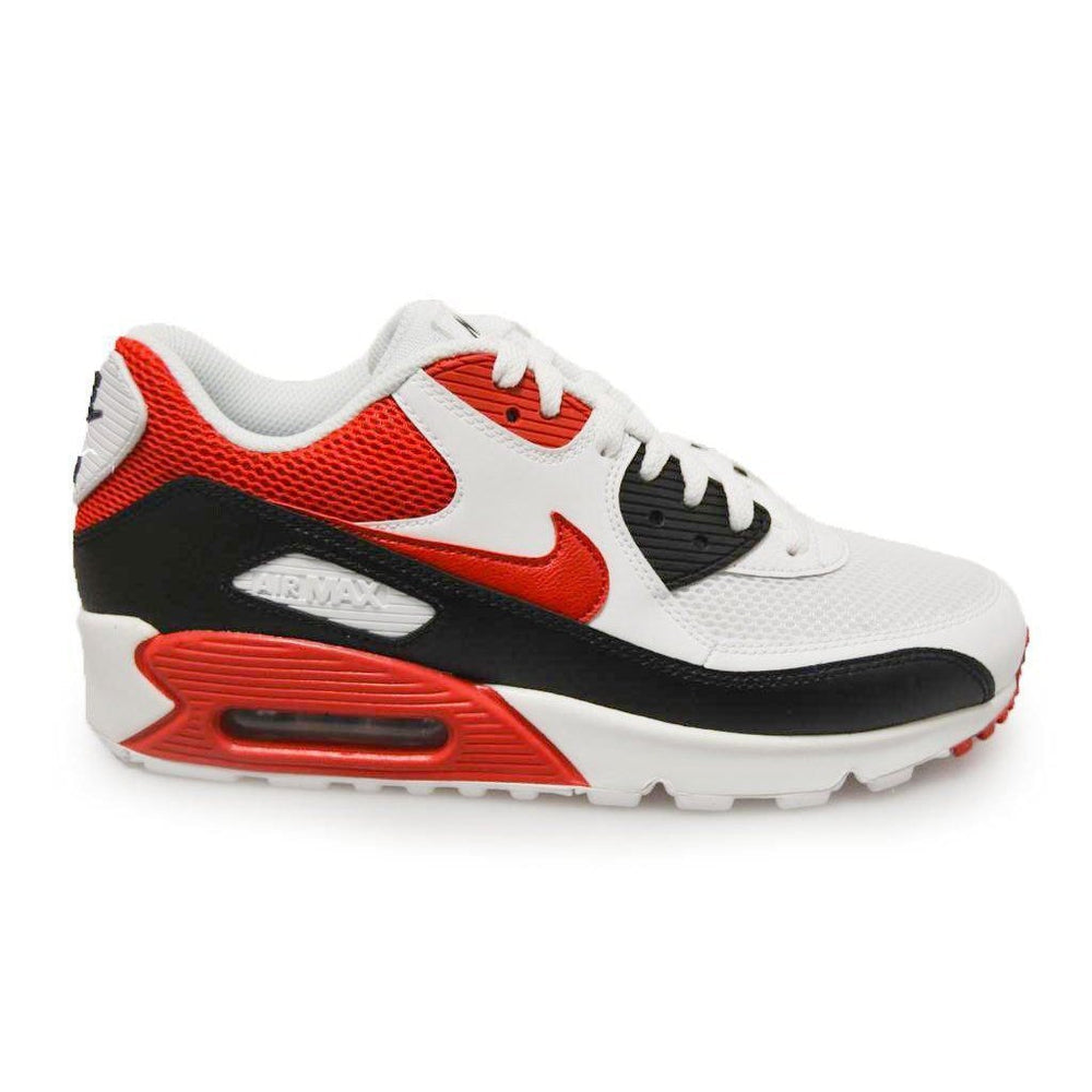Grey Air Max 90 Essential White/red/black Mens Nike Air Max 90