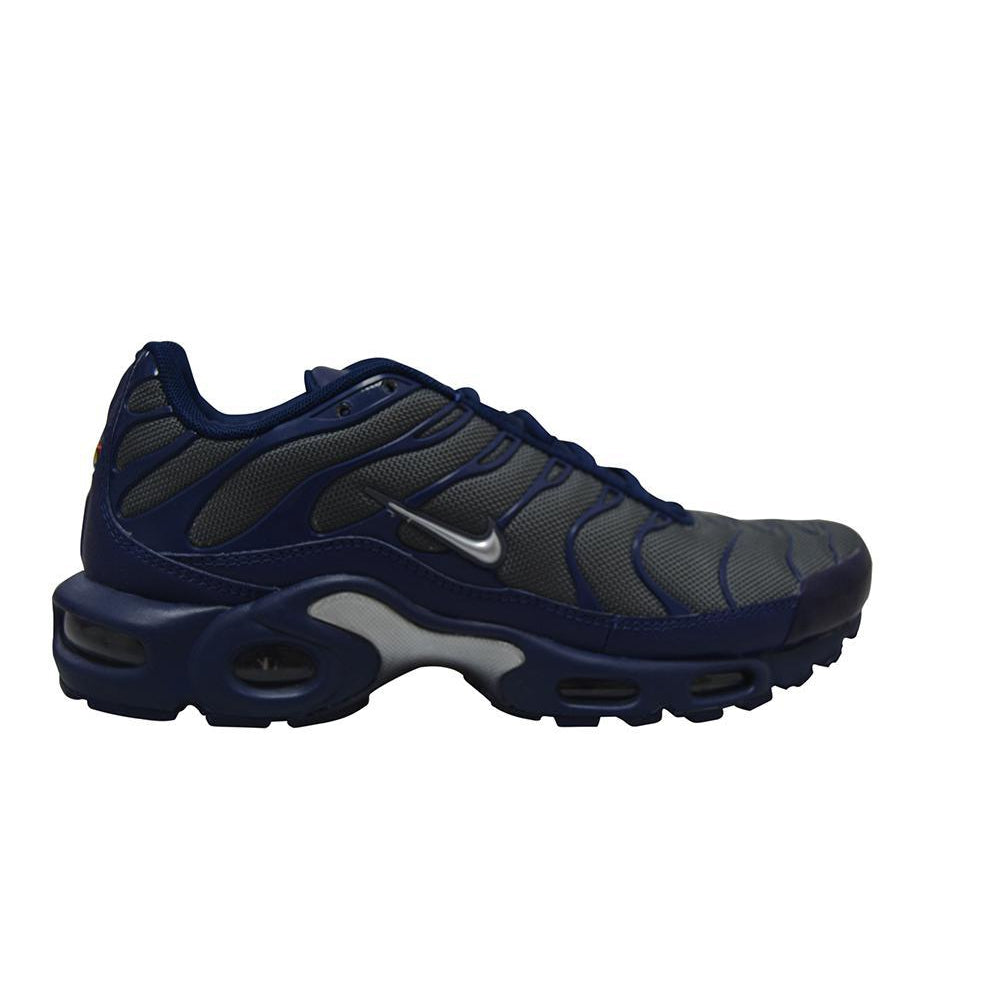 Mens Nike Air Max Plus 852630-012 Dark Grey Navy Silver