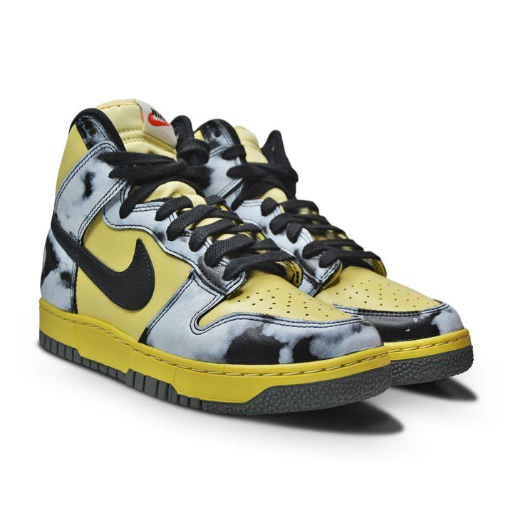 Mens Nike Dunk Hi 1985 SP - DD9404 700- Lemon Drop Black Saturn Gold-Casual Trainers, Footwear, Jordan Brands, Nike Brands, Running-Foot World UK