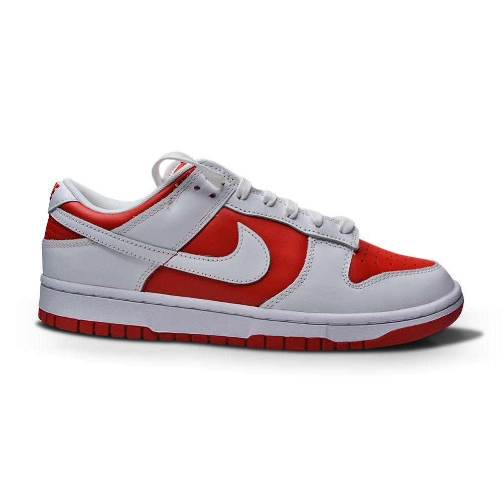 Mens Nike Dunk Low Retro - DD1391 600 - University Red White-Casual Trainers, Footwear, High Tops, Jordan Brands, Men, Nike Brands, Running-Foot World UK