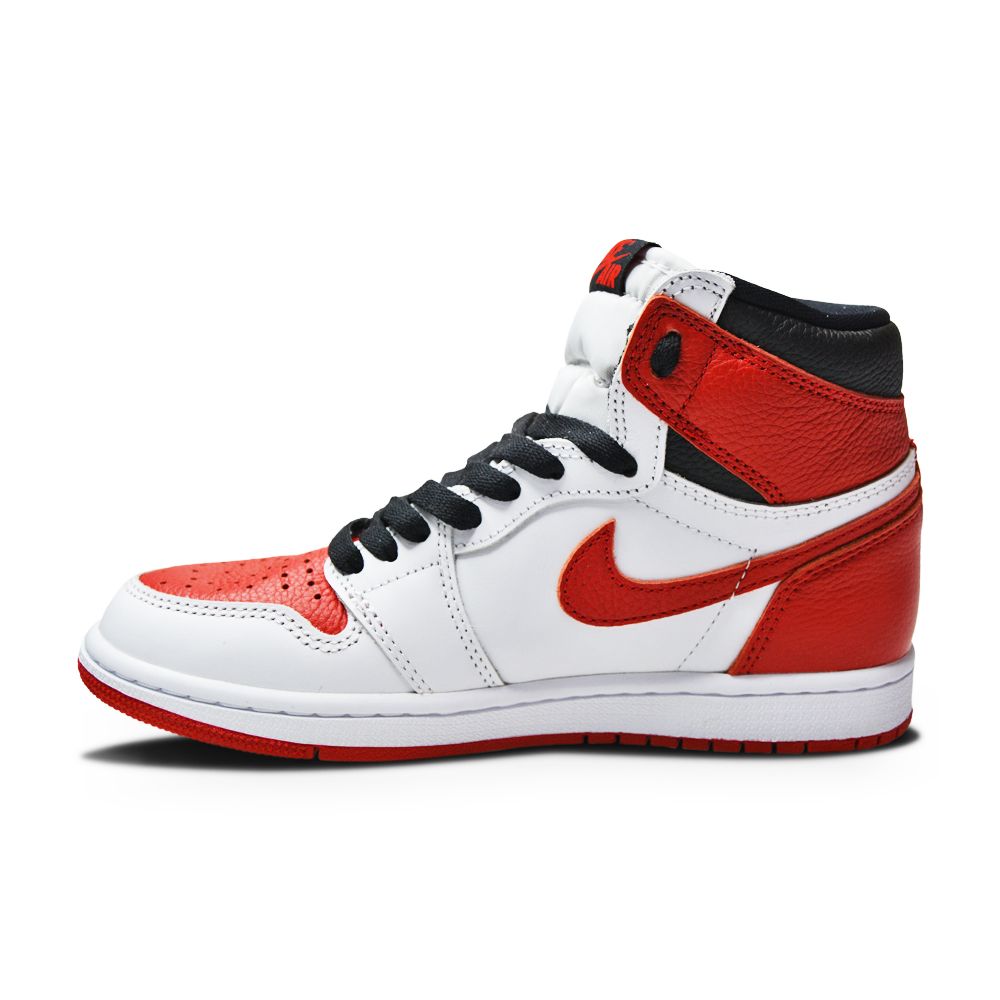 Nike Air Jordan 1 Retro High OG 'Heritage' 555088 161 White University Red Black-Mens-Nike-Air jordan retro high og Heritage-sneakers Foot World
