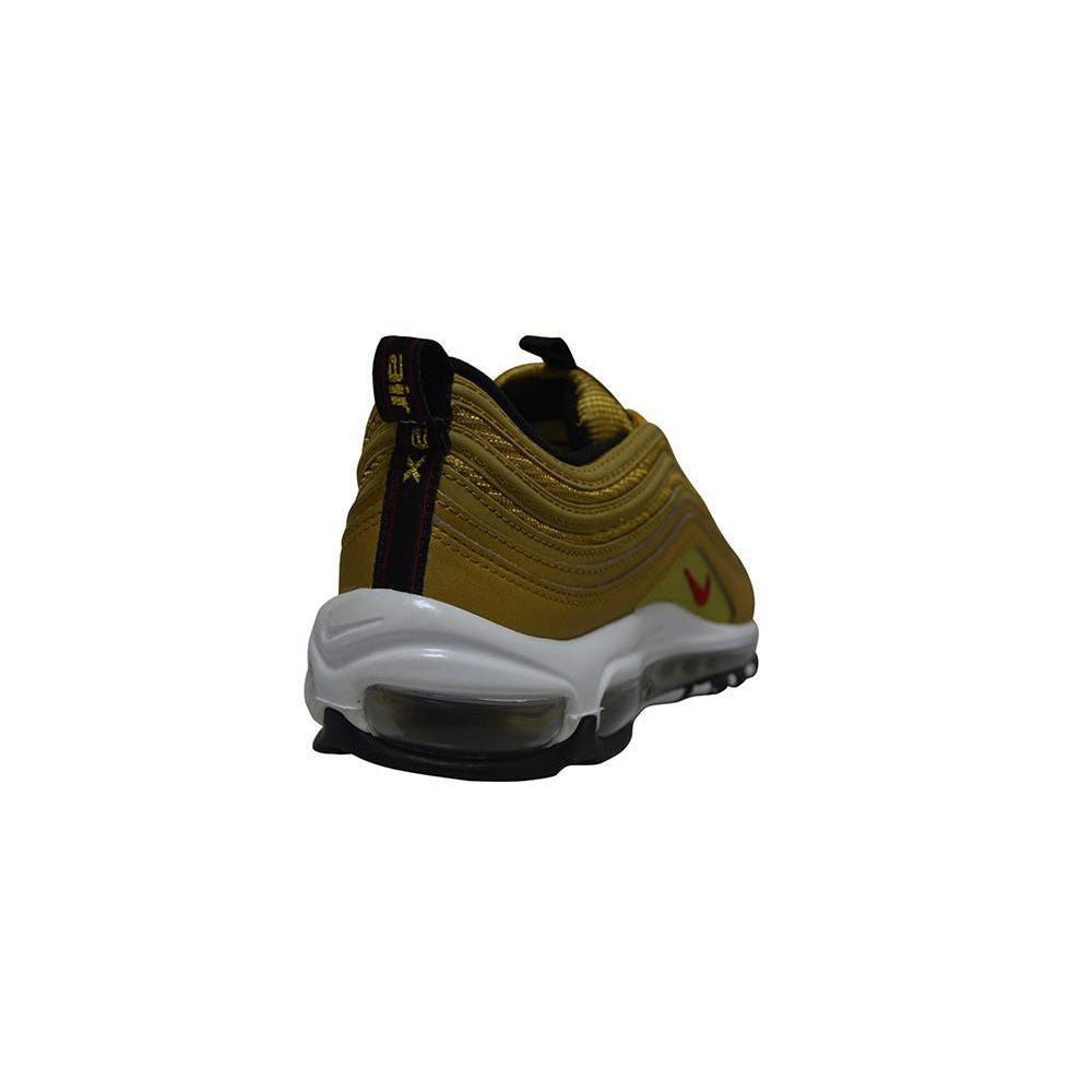 Juniors Nike Air Max 97 QS (GS) "Rare" - 918890 700 - Gold Bullet Trainers-*Rare*, Air Max, Free Run, Heat, Juniors (3-6), Nike Brands, Toddlers (4-9.5)-Foot World UK
