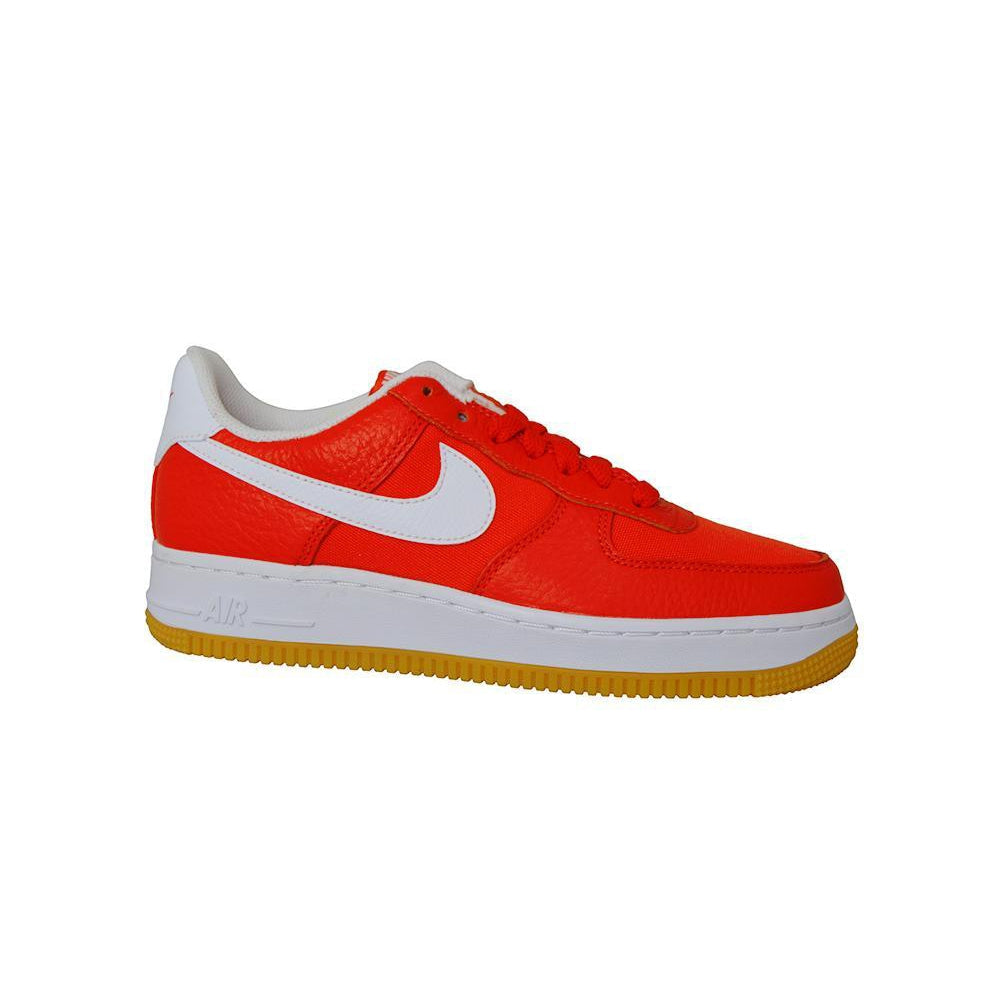 Womens Nike Air Force '07 Preimum 896185601 Habeanero Red