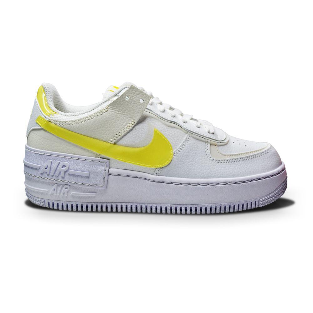 Nike Shoe Air Force Shadow Grey Yellow Nike Air Force Shadow