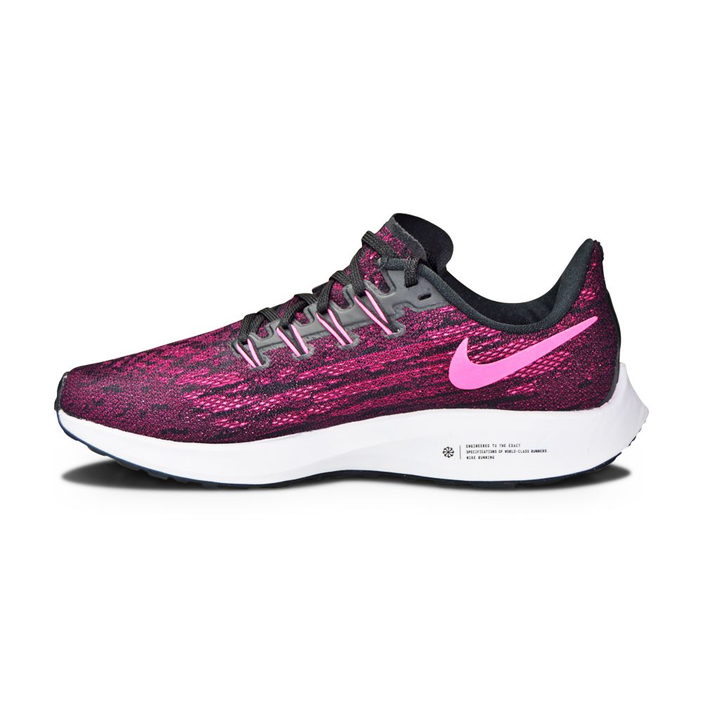 Womens Nike Air Zoom Pegasus 36 "Pink Blast" - AQ2210 009 - Black True Berry-Womens-Nike-Nike Air Zoom Pegasus 36-193150032516-sneakers Foot World