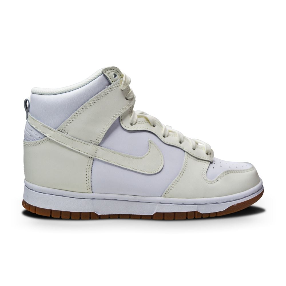 Womens Nike Dunk high - DD1869 109 - Sail Gum Med Brown-Womens-Nike-sneakers Foot World