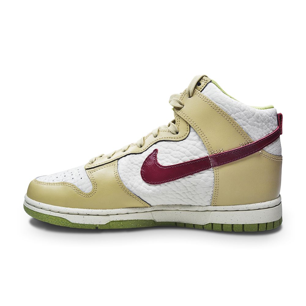 Womens Nike Dunk High - DX8956 001 - Light Bone Dark Beetroot-Womens-Nike-Nike Dunk High-sneakers Foot World