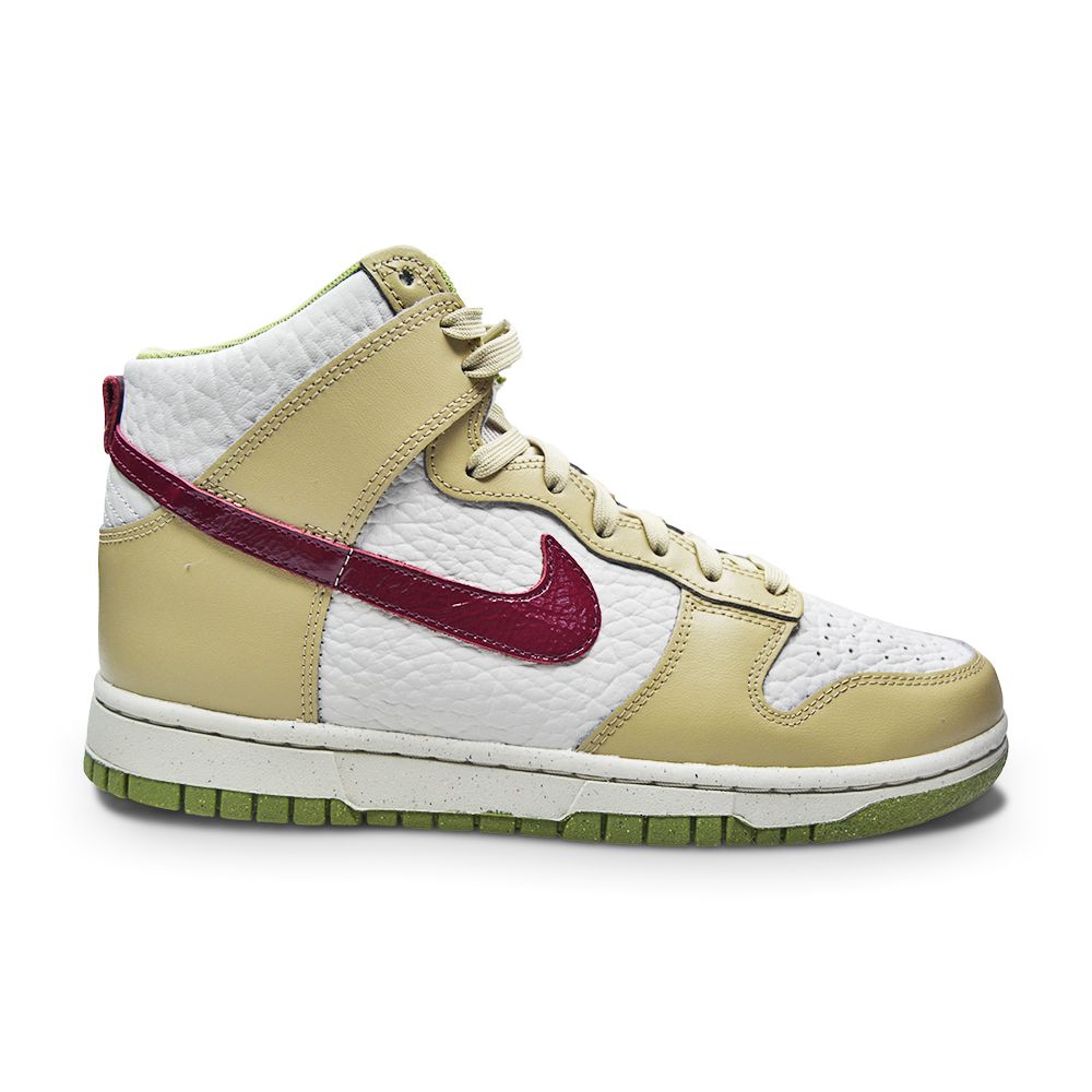 Womens Nike Dunk High - DX8956 001 - Light Bone Dark Beetroot-Womens-Nike-Nike Dunk High-sneakers Foot World