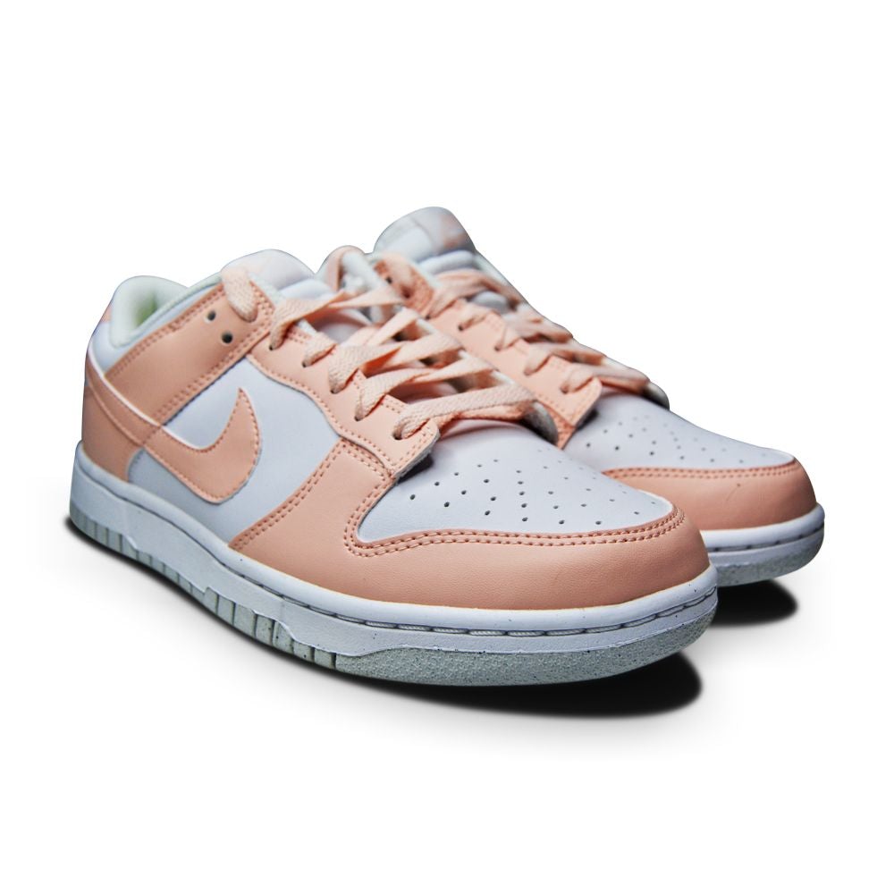 Womens Nike Dunk Low Next Nature - DD1873 100 - White Pale Coral-Womens-Nike-sneakers Foot World