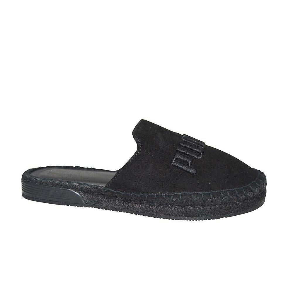 Womens Puma Fenty By Rihanna Espidrille Wns - 36768501 - Black Black-Air Force 1, Brands Women, Brands50, Footwear Women, Other Brands, Puma, Puma Brands, Sale, Sliders and Sandals, Women-Foot World UK