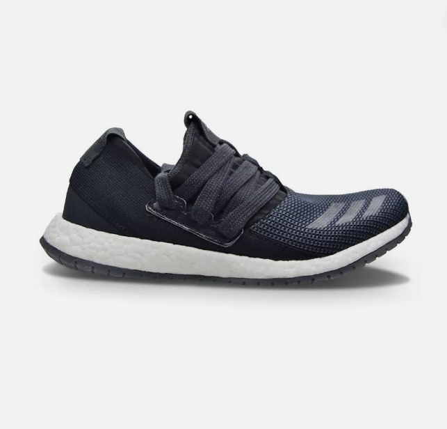 Mens Adidas PureBOOST R m - AQ3486 - Black White Trainers
