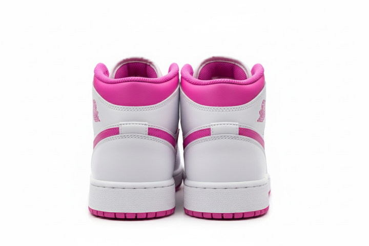 Air Jordan 1 Mid "Fire Pink" (GS)