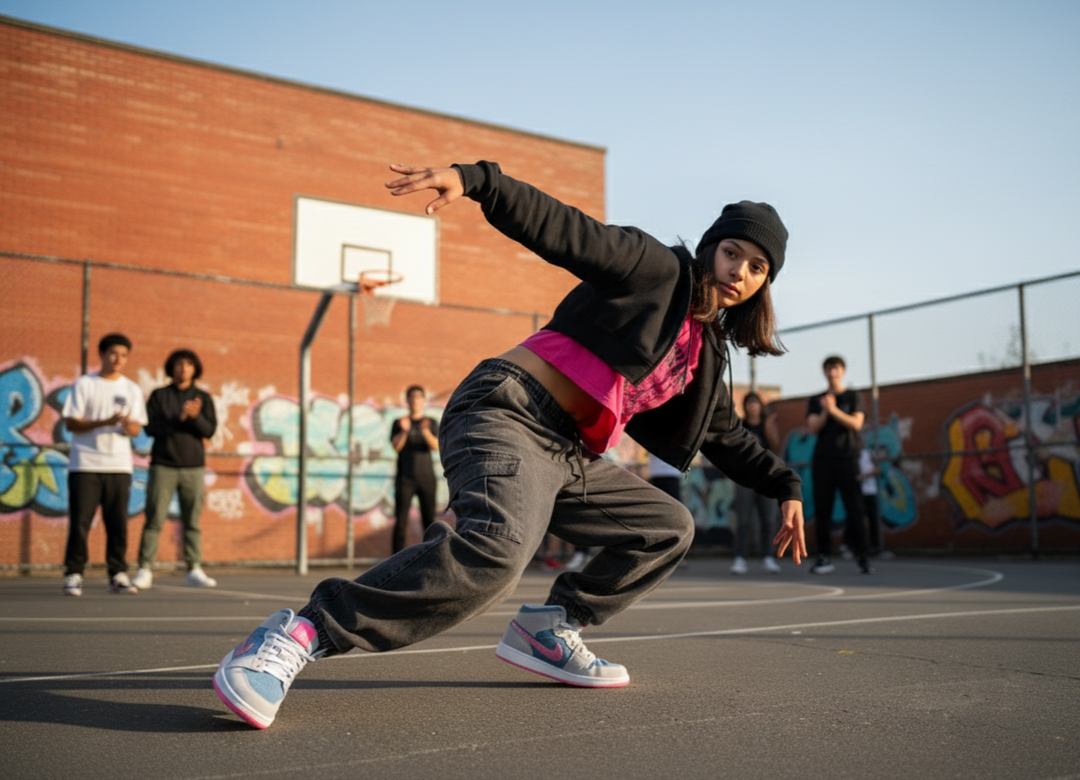 Air Jordan 1 Mid "Pink glow"