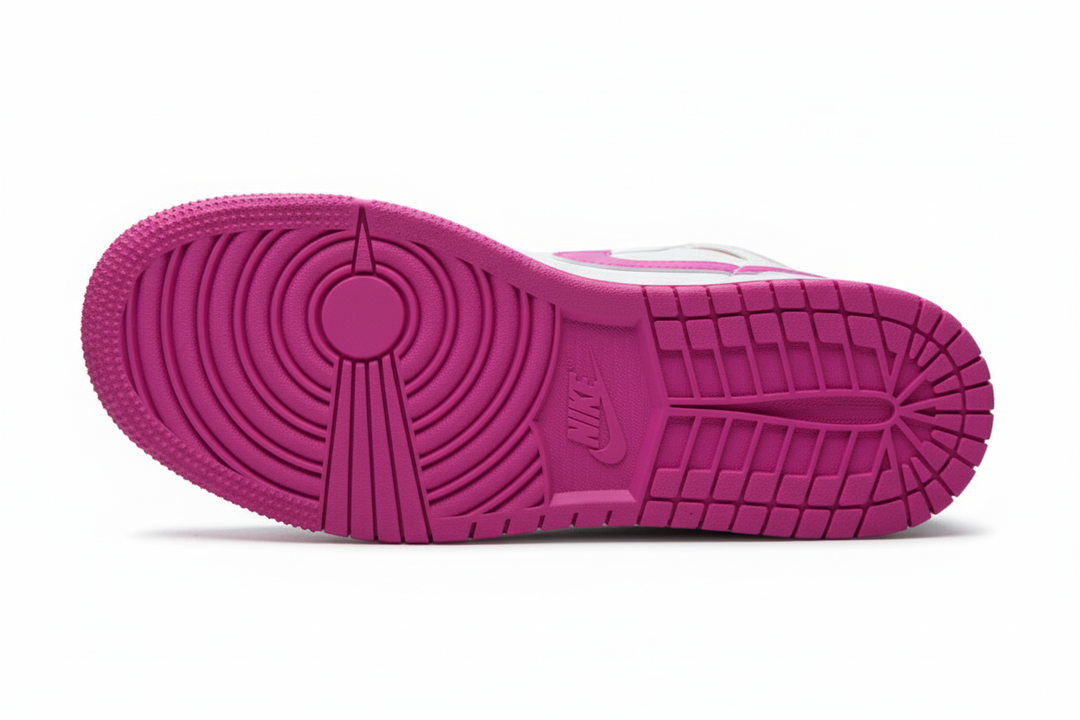 Air Jordan 1 Mid "Fire Pink" (GS)