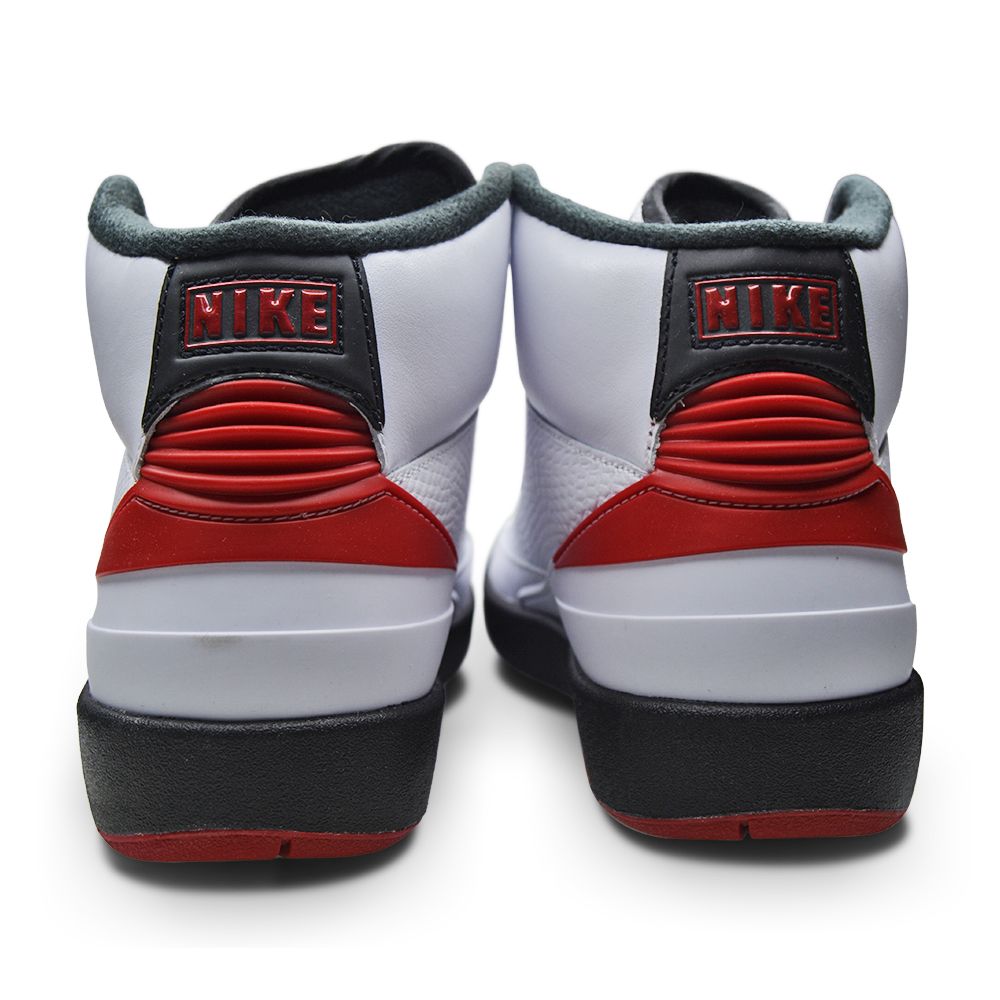 Juniors Nike Jordan 2 Retro (GS) - DX2591 106 - White Varsity Red Black