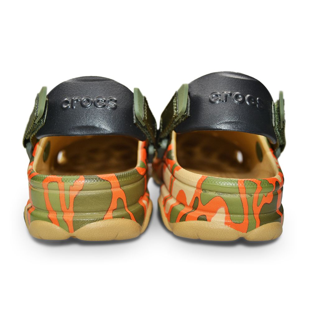 Kids All Terrain Crocs Camo Clogs 208092 2UG Camouflage – Foot