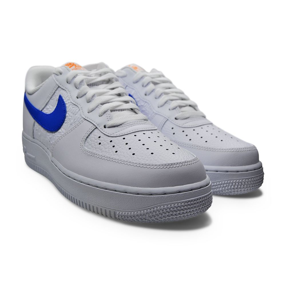 Mens Nike Air Force '07 AF1 EMB 'Embossed Hoops Royal Blue
