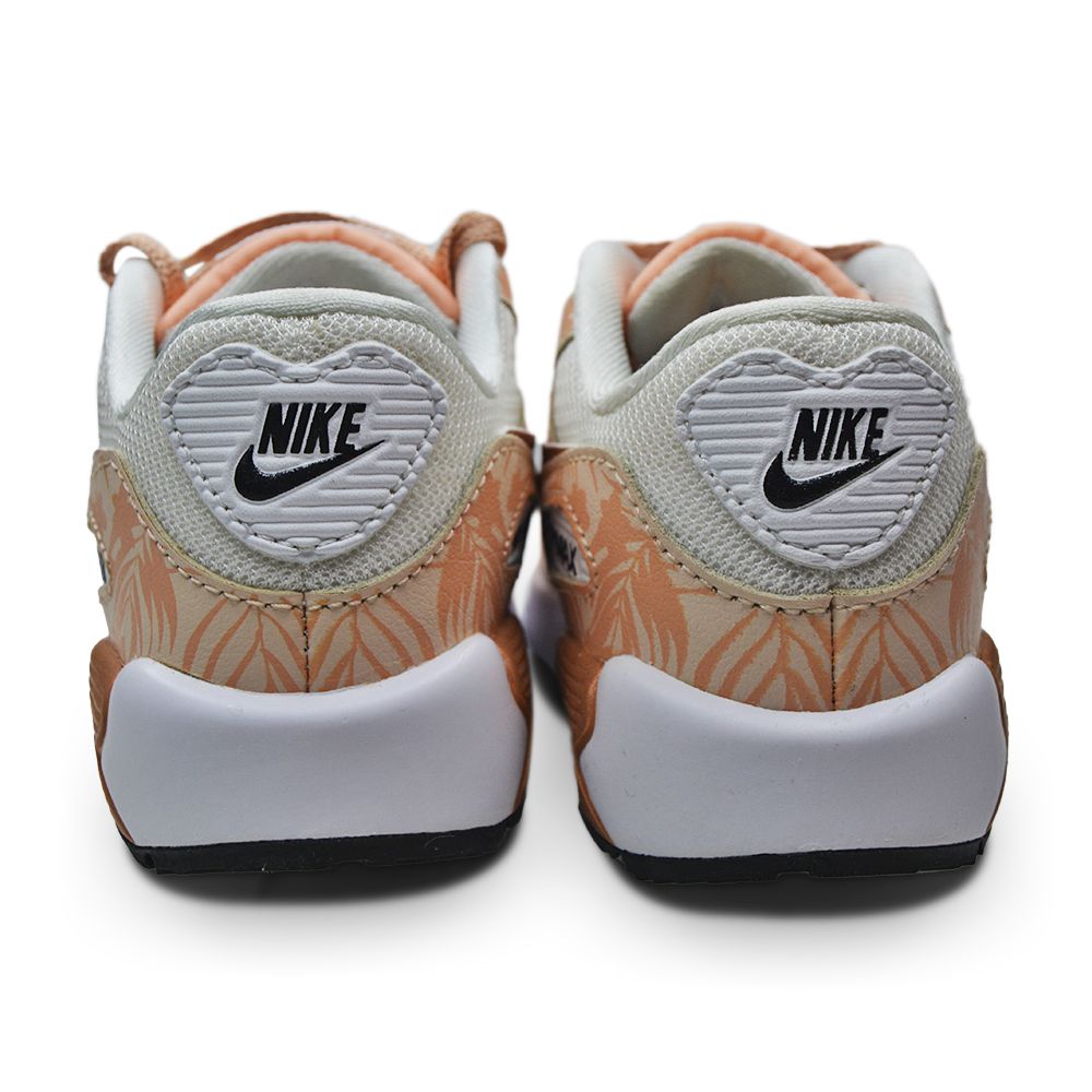 Nike Air Max 90 Print Mesh (TD) - 833499 100 - White Mtlc Rd Brnz Prl White Arc