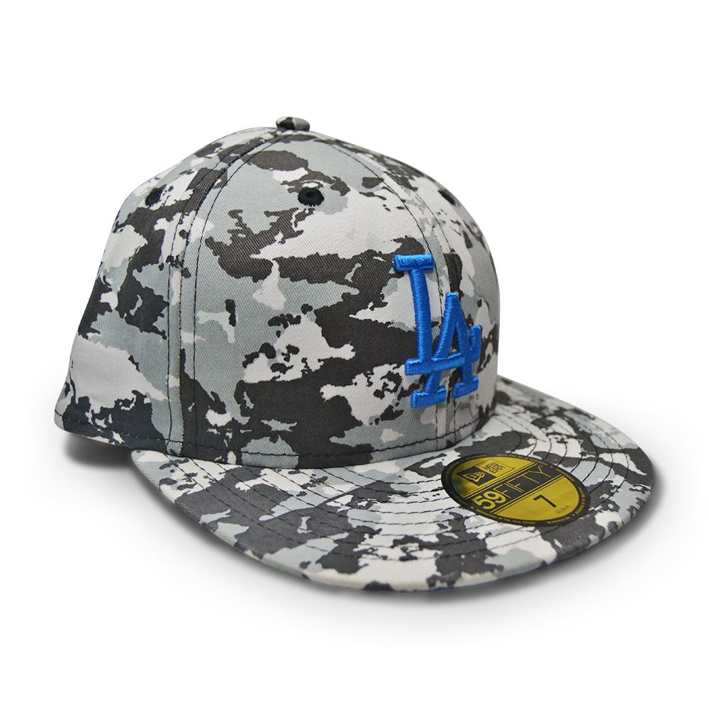 Unisex New Era LA Adjustable Cap Snap back Hat Grey Camo