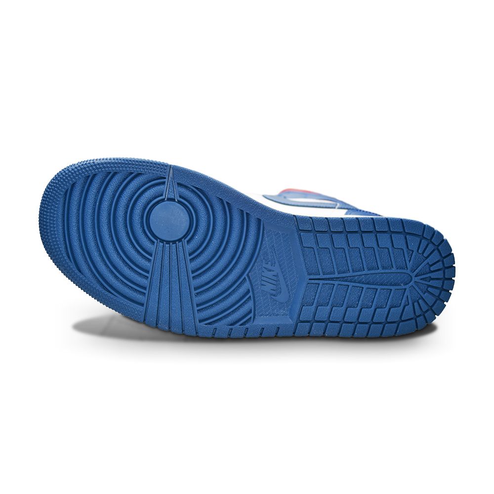 Womens Nike Air Jordan 1 Mid BQ6472 146 White French Blue Gym Red